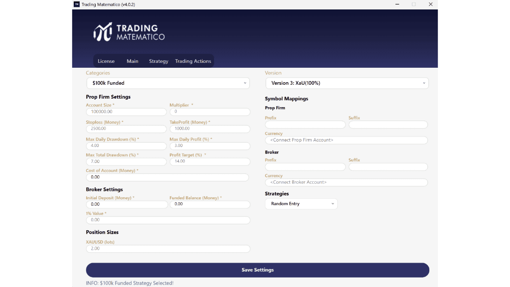 Trading Matematico view 2